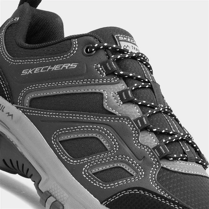 Skechers Hillcrest Mens Black Lace Up Shoe 6 Skechers Hillcrest Mens Black Lace Up Shoe - Image 4