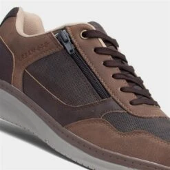 Comfy Steps Rick Mens Brown Casual Shoe 10 Comfy Steps Rick Mens Brown Casual Shoe -Skechery Store 520434 2 L05.20230406000254