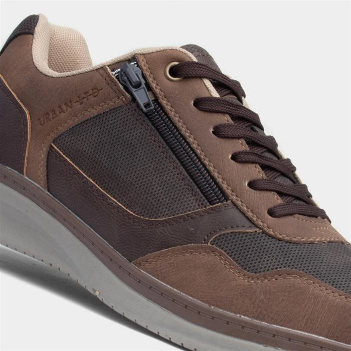 Comfy Steps Rick Mens Brown Casual Shoe 6 Comfy Steps Rick Mens Brown Casual Shoe - Image 4