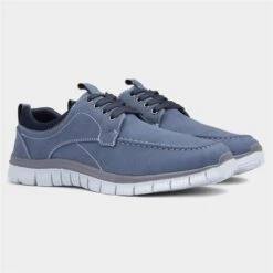 Cushion Walk Harry Mens Navy Lace Up Shoe 11 Cushion Walk Harry Mens Navy Lace Up Shoe -Skechery Store 520445 2 L06.20230717000125
