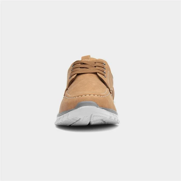 Cushion Walk Harry Mens Tan Lace Up Shoe 3 Cushion Walk Harry Mens Tan Lace Up Shoe
