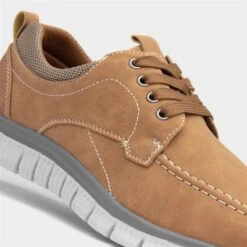 Cushion Walk Harry Mens Tan Lace Up Shoe 10 Cushion Walk Harry Mens Tan Lace Up Shoe -Skechery Store 520446 2 L05.20230717000126