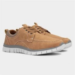 Cushion Walk Harry Mens Tan Lace Up Shoe 11 Cushion Walk Harry Mens Tan Lace Up Shoe -Skechery Store 520446 2 L06.20230717000126