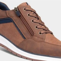 Relife Casey Mens Cognac Brown Lace Up Shoe -Skechery Store 520452 2 L05.20230810000238