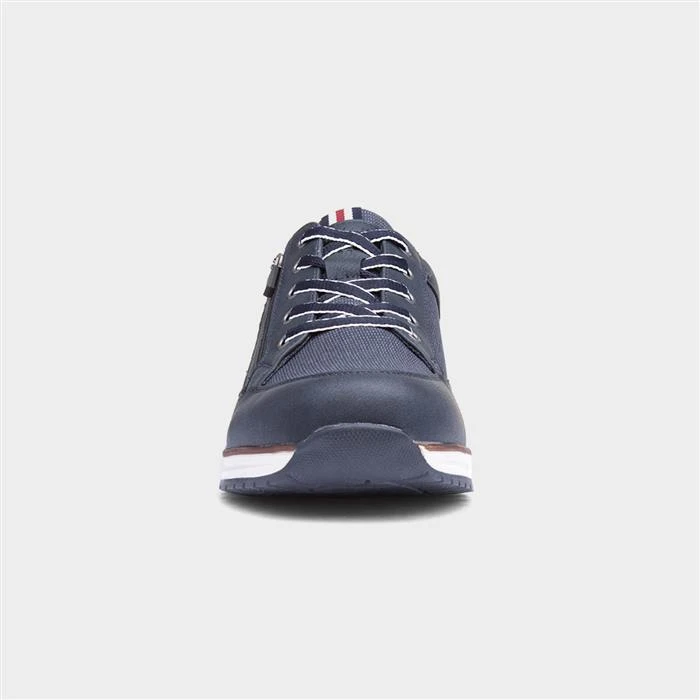 Relife Casey Mens Navy And Brown Casual Shoes 3 Relife Casey Mens Navy And Brown Casual Shoes