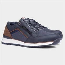 Relife Casey Mens Navy And Brown Casual Shoes 11 Relife Casey Mens Navy And Brown Casual Shoes -Skechery Store 520453 2 L06.20230809000241