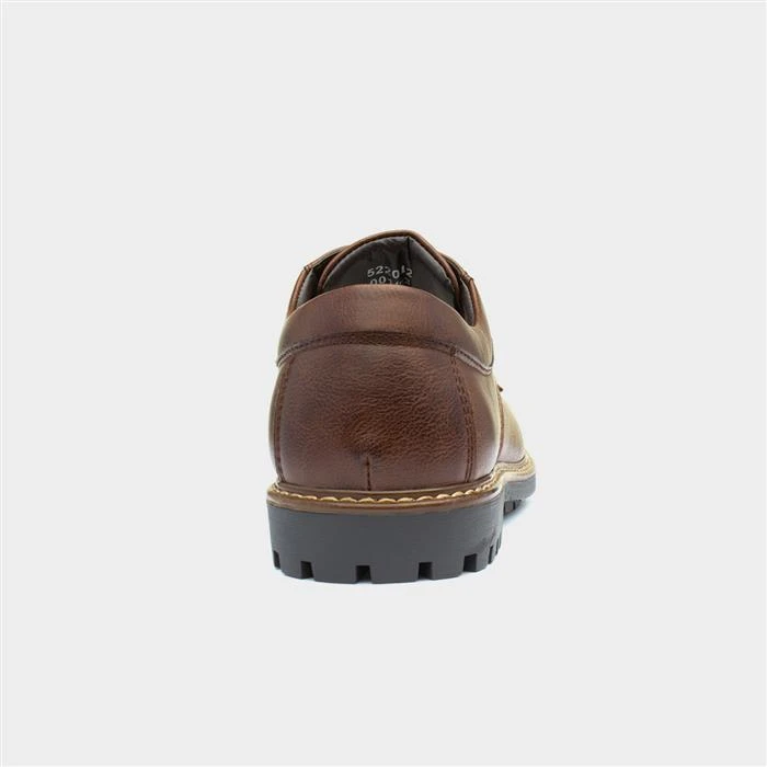 Beckett Buzz Mens Lace Up Shoes In Brown 5 Beckett Buzz Mens Lace Up Shoes In Brown - Image 3