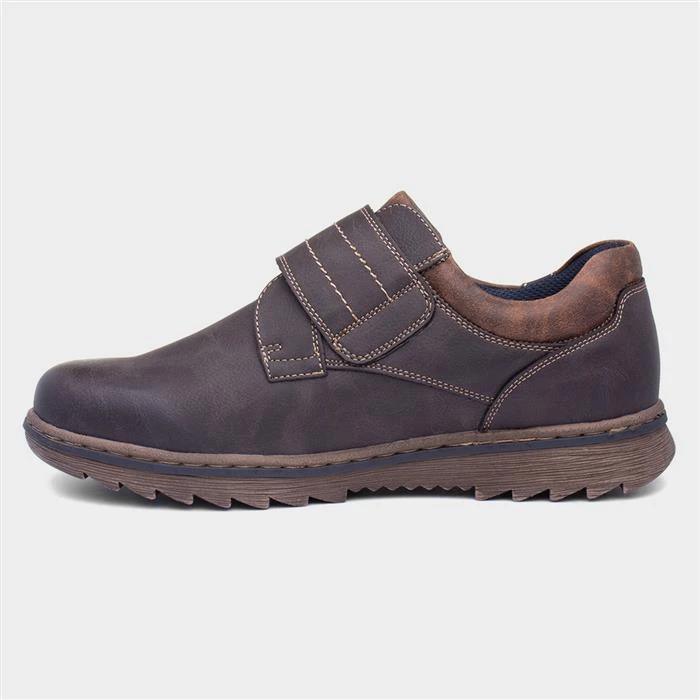 Relife Steve Mens Brown Casual Shoe 4 Relife Steve Mens Brown Casual Shoe - Image 2