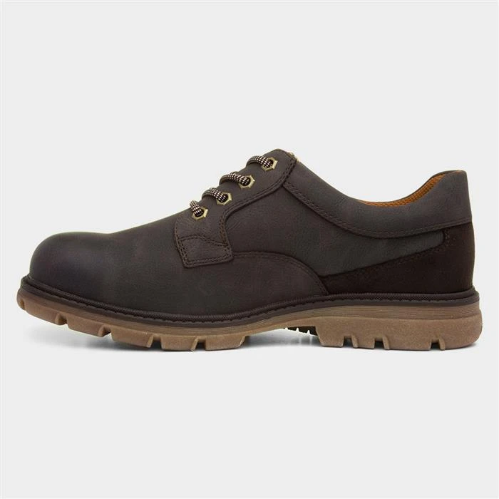 Relife Lee Mens Brown Lace Up Memory Foam Shoes 4 Relife Lee Mens Brown Lace Up Memory Foam Shoes - Image 2