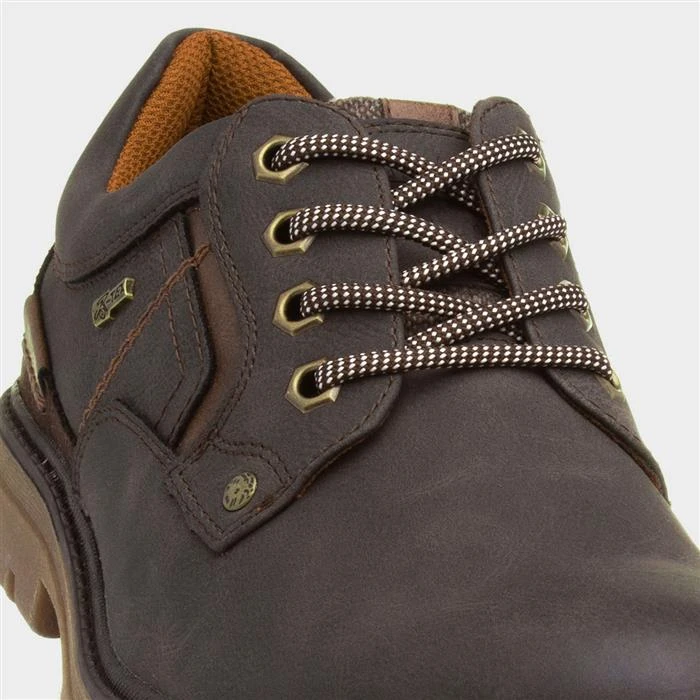 Relife Lee Mens Brown Lace Up Memory Foam Shoes 6 Relife Lee Mens Brown Lace Up Memory Foam Shoes - Image 4