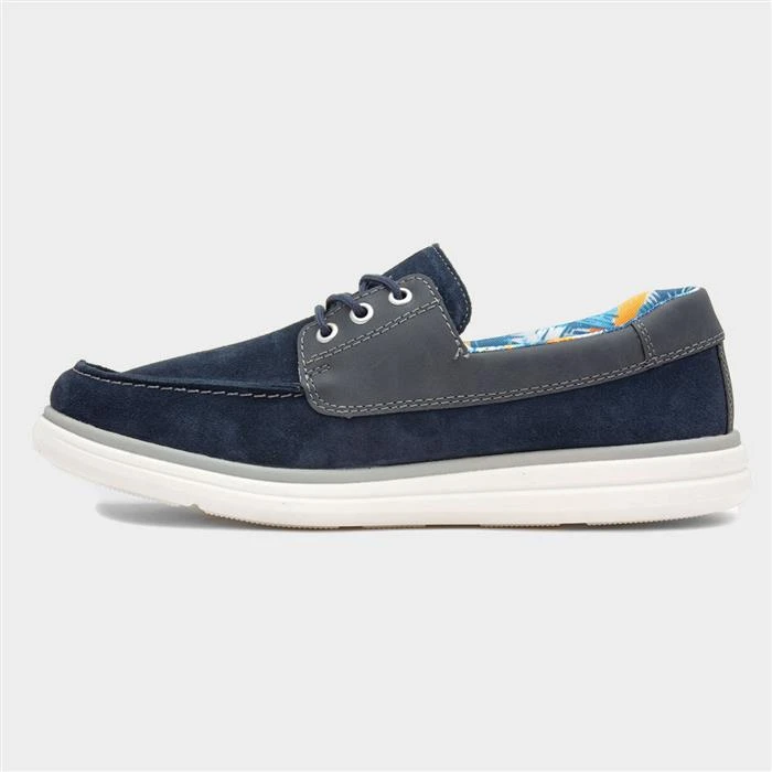 R-Evolution By Rieker Mens Navy Nubuck Casual Shoe 4 R-Evolution By Rieker Mens Navy Nubuck Casual Shoe - Image 2