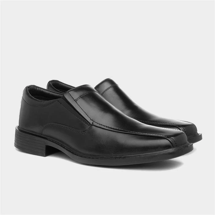 Easy Flex Gypsum Mens Black Leather Shoe 7 Easy Flex Gypsum Mens Black Leather Shoe - Image 5