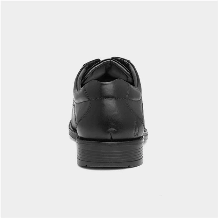Hush Puppies Hackney Mens Black Leather Shoe 5 Hush Puppies Hackney Mens Black Leather Shoe - Image 3