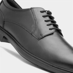 Silver Street Douglas Mens Black Leather Shoe -Skechery Store 530043 2 L05.20230809000247
