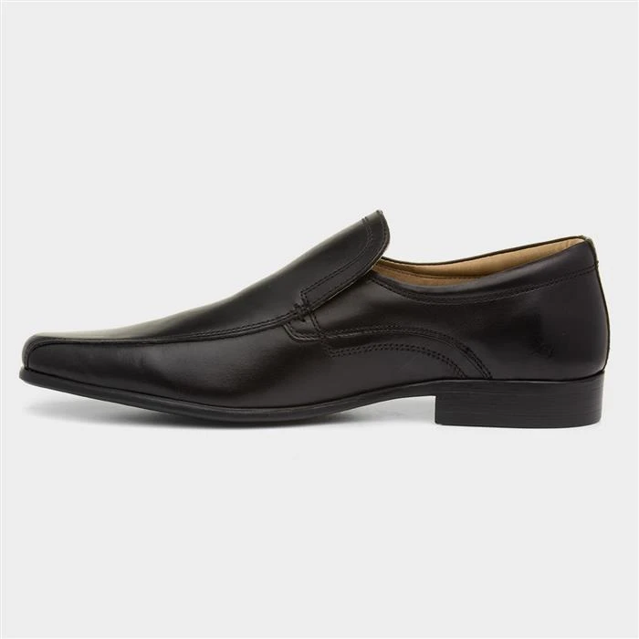 Red Tape Ulster Mens Leather Slip On Shoe In Black 4 Red Tape Ulster Mens Leather Slip On Shoe In Black - Image 2