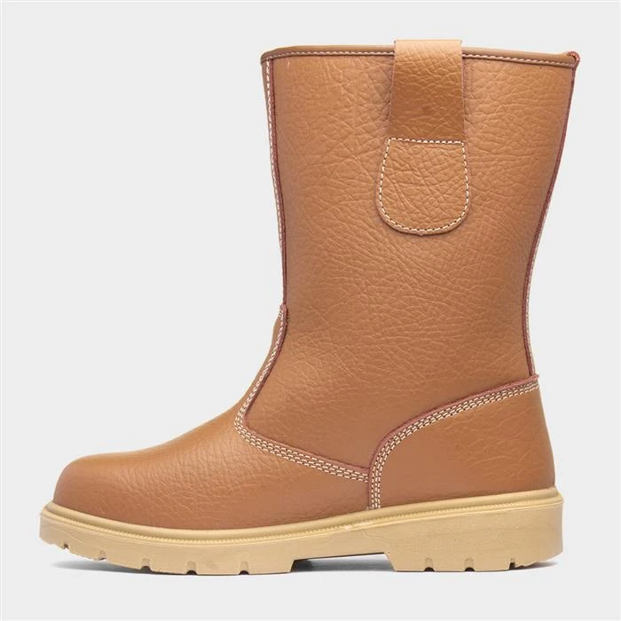 EarthWorks Bracket Mens Tan Rigger Boot 4 EarthWorks Bracket Mens Tan Rigger Boot - Image 2
