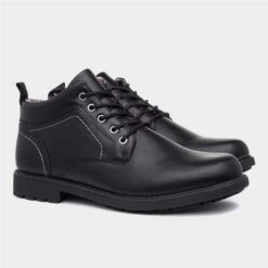 Urban Territory Mens Black Lace Up Ankle Boot 11 Urban Territory Mens Black Lace Up Ankle Boot -Skechery Store 585003 2 L06.20220930000629