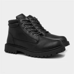 Urban Territory Mens Black Lace Up Boot 11 Urban Territory Mens Black Lace Up Boot -Skechery Store 585011 2 L06.20220930000632