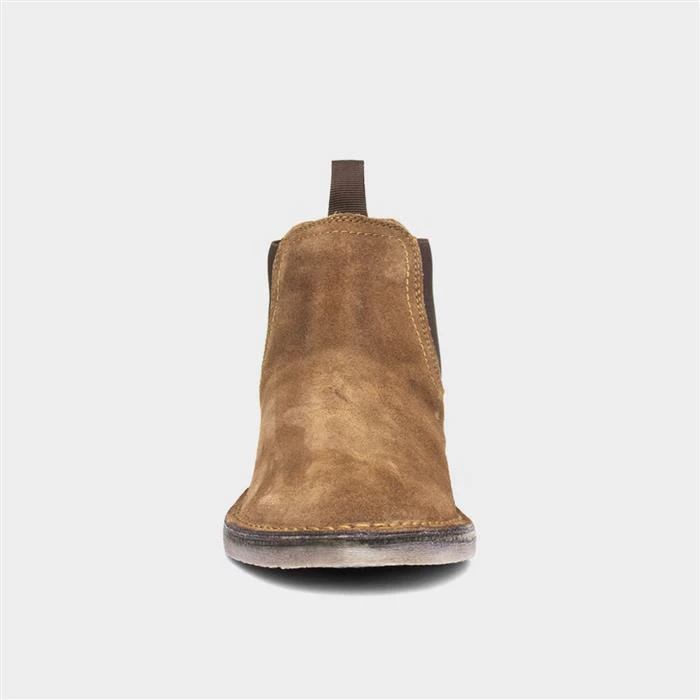 Hush Puppies Shaun Mens Tan Suede Chelsea Boot 3 Hush Puppies Shaun Mens Tan Suede Chelsea Boot