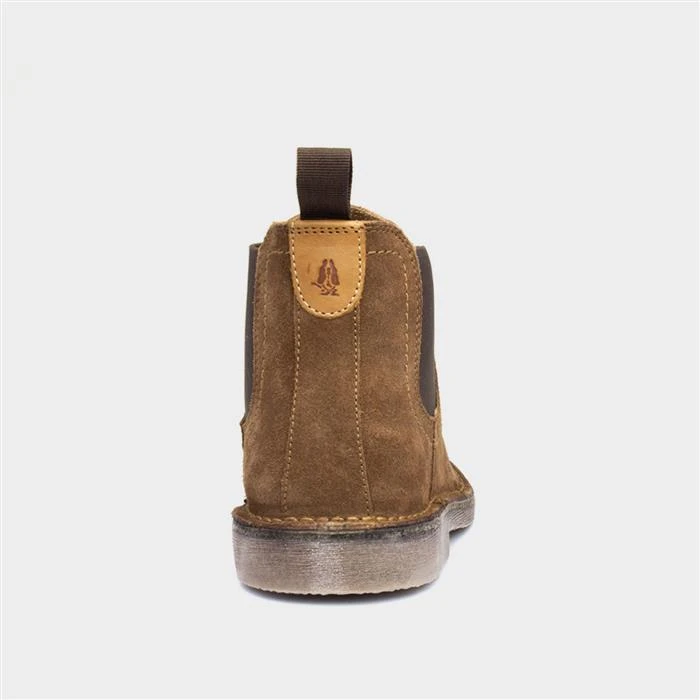 Hush Puppies Shaun Mens Tan Suede Chelsea Boot 5 Hush Puppies Shaun Mens Tan Suede Chelsea Boot - Image 3