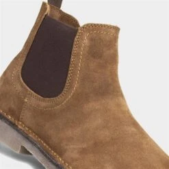 Hush Puppies Shaun Mens Tan Suede Chelsea Boot 10 Hush Puppies Shaun Mens Tan Suede Chelsea Boot -Skechery Store 585089 2 L05.20230406000257