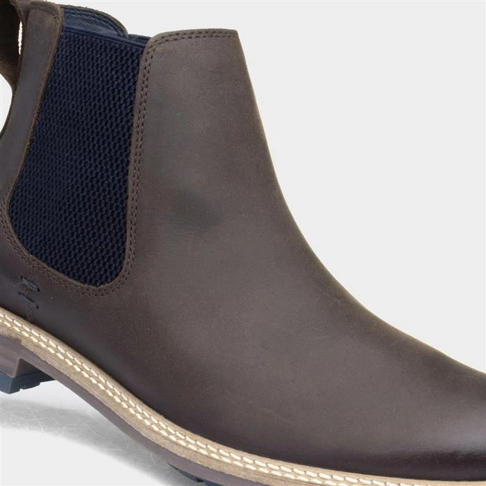 Hush Puppies Langley Mens Brown Chelsea Boot 6 Hush Puppies Langley Mens Brown Chelsea Boot - Image 4