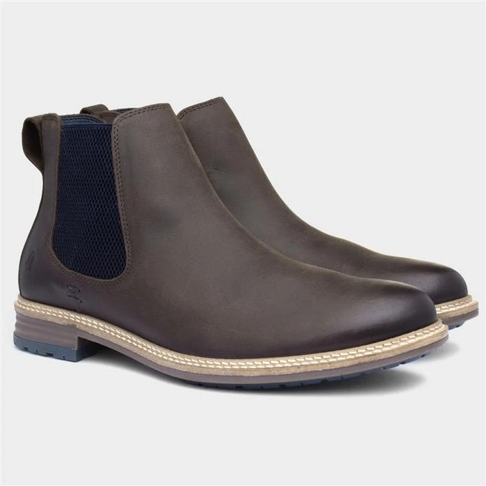 Hush Puppies Langley Mens Brown Chelsea Boot 7 Hush Puppies Langley Mens Brown Chelsea Boot - Image 5