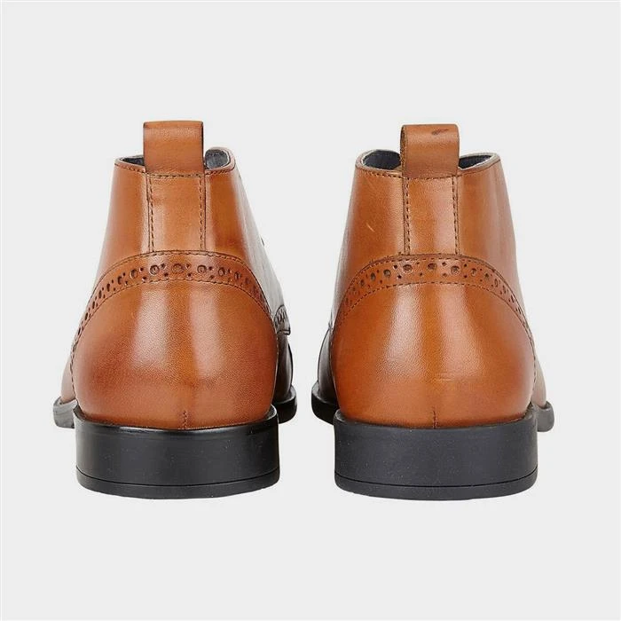 Lotus Norris Mens Tan Leather Lace Up Ankle Boot 4 Lotus Norris Mens Tan Leather Lace Up Ankle Boot - Image 2