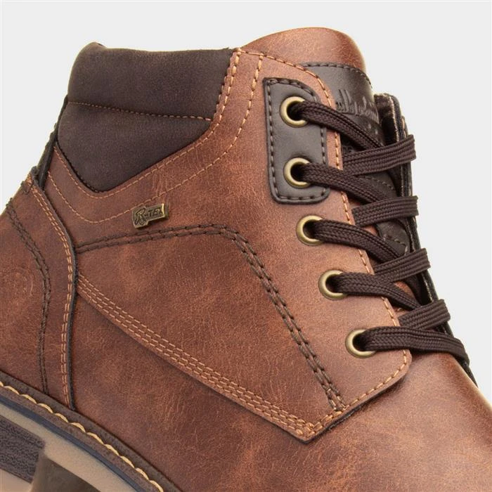 Relife Jonty Mens Tan Brown Boot 6 Relife Jonty Mens Tan Brown Boot - Image 4