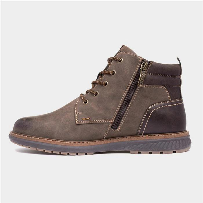 Relife Thomas Mens Brown Boot 4 Relife Thomas Mens Brown Boot - Image 2