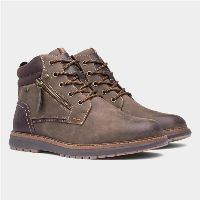 Relife Thomas Mens Brown Boot 7 Relife Thomas Mens Brown Boot - Image 5