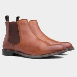 Thomas Crick Bateman Mens Tan Leather Boot 11 Thomas Crick Bateman Mens Tan Leather Boot -Skechery Store 585135 2 L06.20230817000149