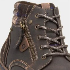 Relife Nick Mens Brown Lace Up Wide Fit Ankle Boot 10 Relife Nick Mens Brown Lace Up Wide Fit Ankle Boot -Skechery Store 58580 2 L05.20230109000043