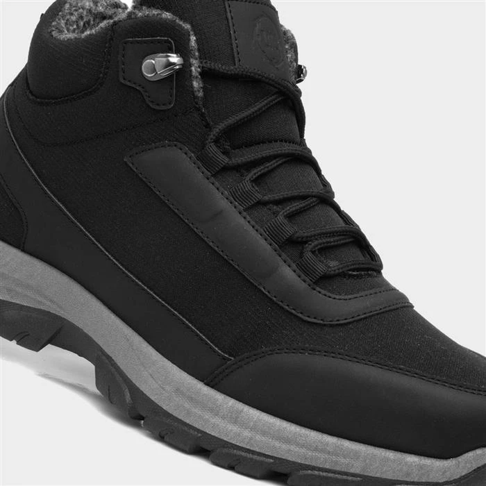 Urban Territory Blaze Mens Black Warm Lined Boot 6 Urban Territory Blaze Mens Black Warm Lined Boot - Image 4