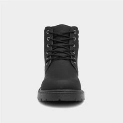Urban Territory Bill Mens Black Lace Up Boot
