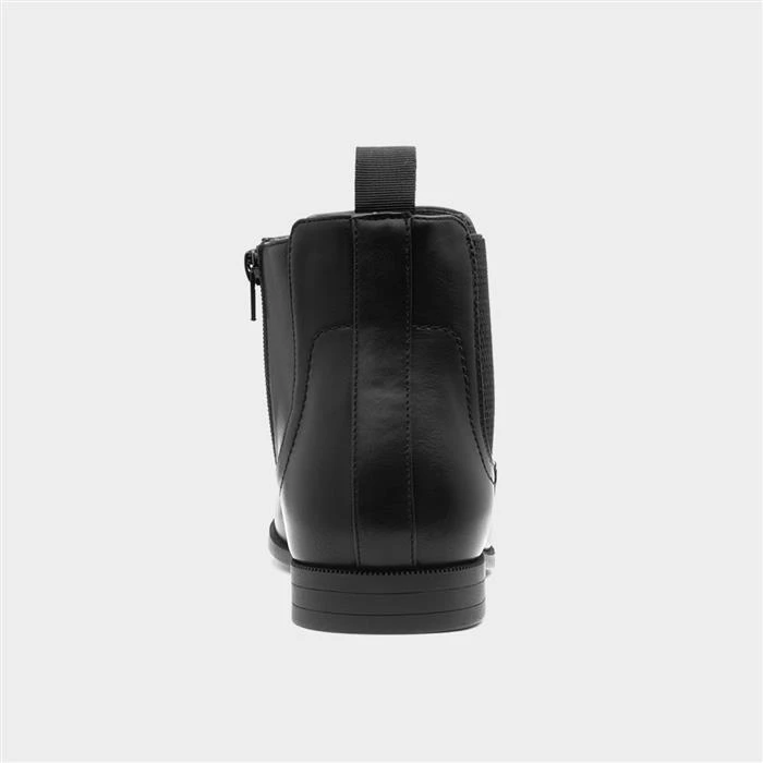 Beckett Boston Mens Black Zip Up Chelsea Boot 5 Beckett Boston Mens Black Zip Up Chelsea Boot - Image 3