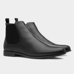 Beckett Boston Mens Black Zip Up Chelsea Boot 11 Beckett Boston Mens Black Zip Up Chelsea Boot -Skechery Store 586022 2 L06.20230811000251