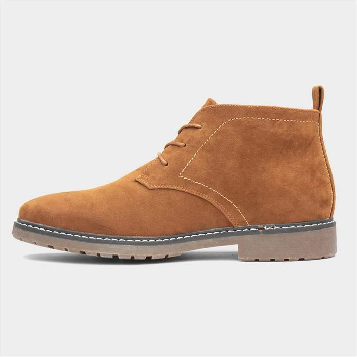 Beckett Barker Mens Tan Desert Boot 4 Beckett Barker Mens Tan Desert Boot - Image 2