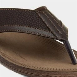 Red Fish Mens Brown Toe Post Sandal 10 Red Fish Mens Brown Toe Post Sandal -Skechery Store 59465 2 L05.20230719000023
