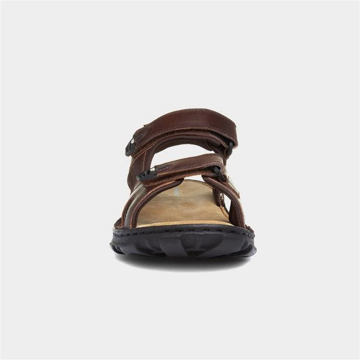 Hush Puppies Avery Mens Brown Sandal 3 Hush Puppies Avery Mens Brown Sandal