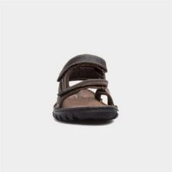 Lotus Douglas Mens Brown Leather Sandal