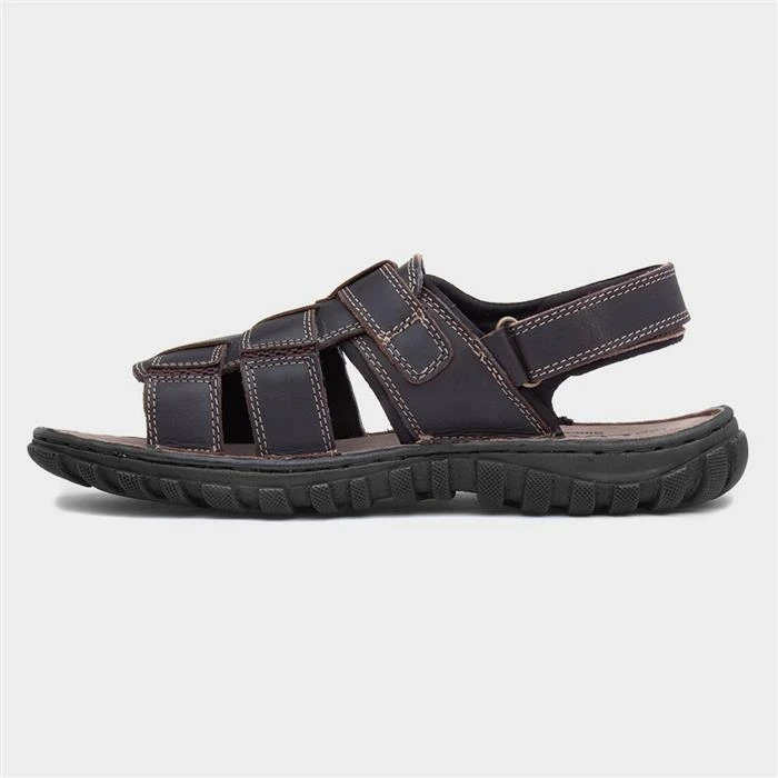 Lotus Armand Mens Brown Leather Sandal 4 Lotus Armand Mens Brown Leather Sandal - Image 2