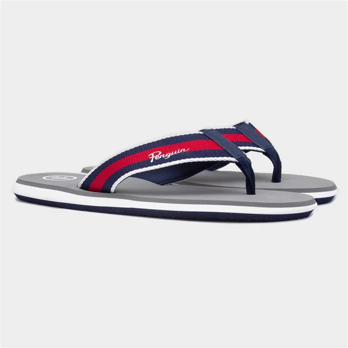 Original Penguin Topez Mens Grey Toe Post 7 Original Penguin Topez Mens Grey Toe Post - Image 5