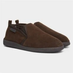 Hush Puppies Arnold Mens Brown Full Slipper 11 Hush Puppies Arnold Mens Brown Full Slipper -Skechery Store 699041 2 L06.20230406000259