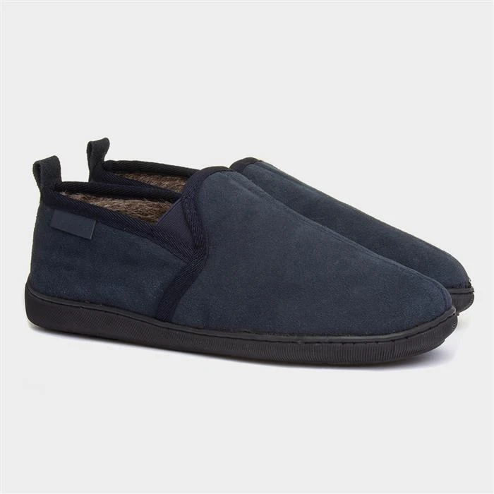 Hush Puppies Arnold Mens Navy Full Slipper 7 Hush Puppies Arnold Mens Navy Full Slipper - Image 5