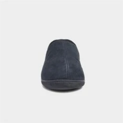 Hush Puppies Ashton Mens Navy Suede Mule Slipper