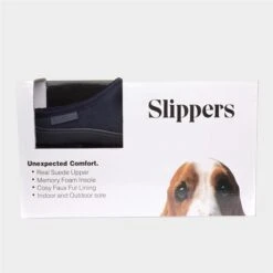 Hush Puppies Ashton Mens Navy Suede Mule Slipper 10 Hush Puppies Ashton Mens Navy Suede Mule Slipper -Skechery Store 699198 2 L05.20230406000301