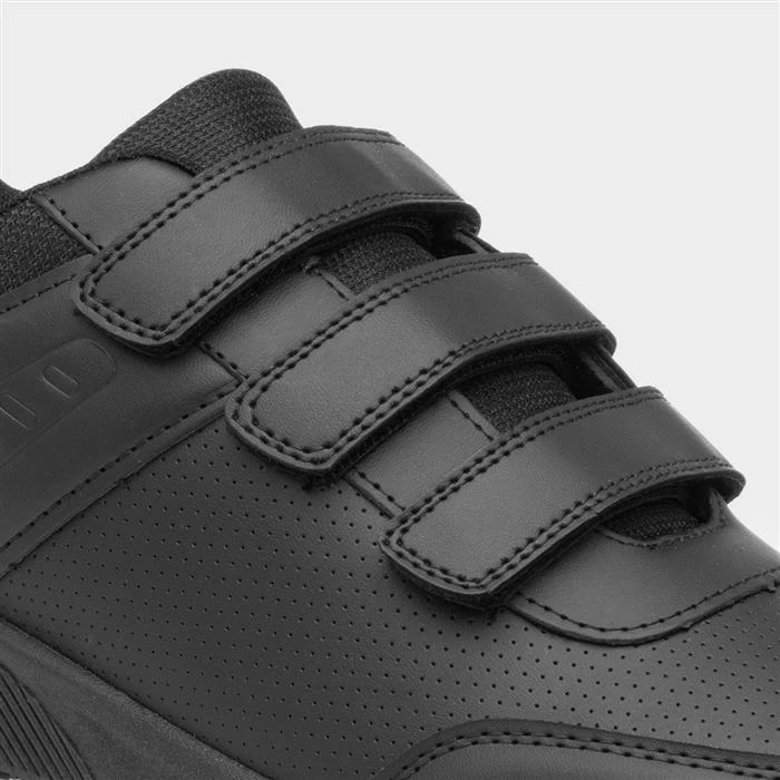 XL Ribble Mens Black Easy Fasten Sports Casual 6 XL Ribble Mens Black Easy Fasten Sports Casual - Image 4